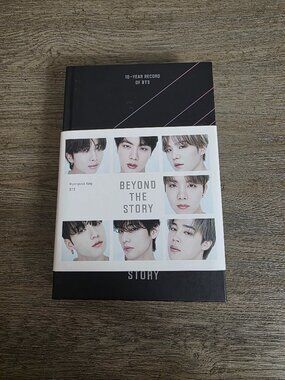 BTS Beyond the Story Hardcover Book 10-Year Record of BTS